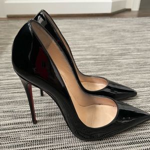 Christian Louboutin Black So Kate heels. Size 36.5.